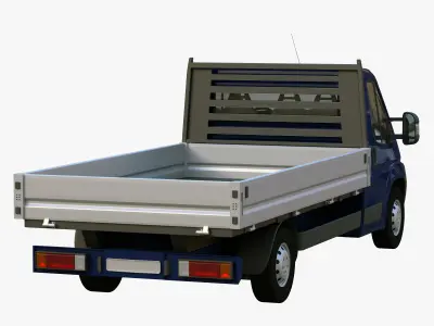 L4H1 cargo truck 3D model