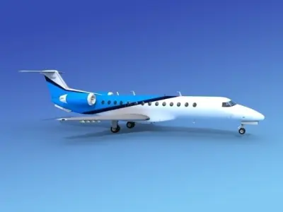 Embraer ERJ-135 Corporate 3 3D model