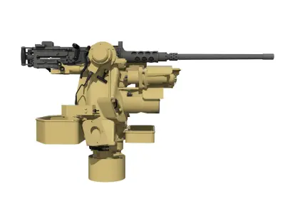 RWS Kongsberg Protector M151 - M2 3D model