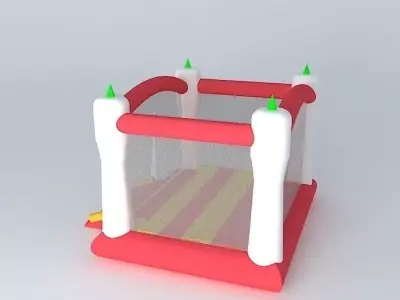 Bouncy castle Free 3D model