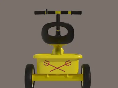Kids Bike 3D model order