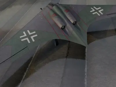 Horten Ho-229A 3D model