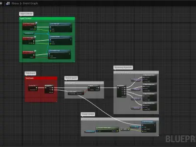Technical Vehicle Unreal Engine Rigged UE4  8K Textures Low-poly 3D model