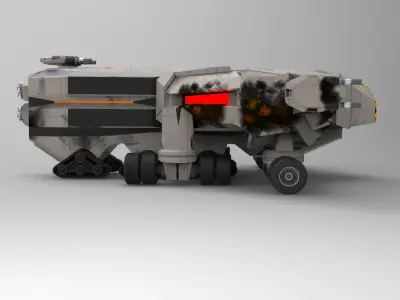 PG Ramming Troup Carrier 3D model