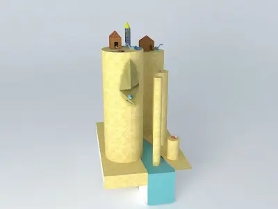 Feather canyon Free 3D model