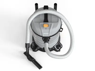 Akitas Wet and Dry Vacuum Cleaner Low-poly 3D model