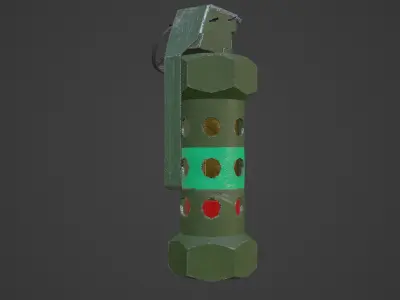 Stun grenade 3D model