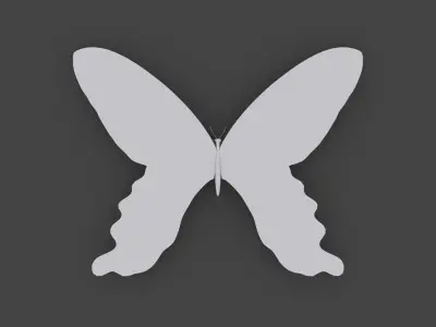 BFLY-008 Butterfly 3D model