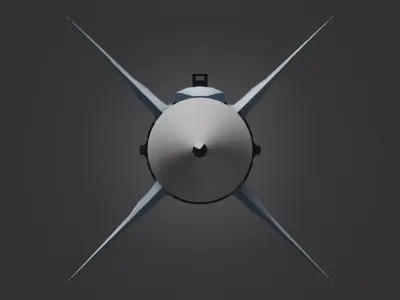 AIM-174B Gunslinger  3D model
