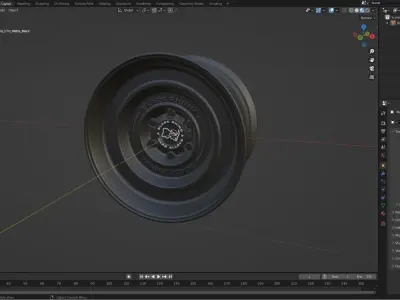 Black Rhino Solid Matte Black 3D model