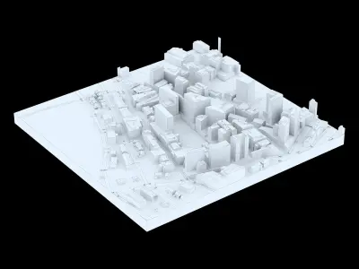 3D CITY PUZZY-11 3D print model