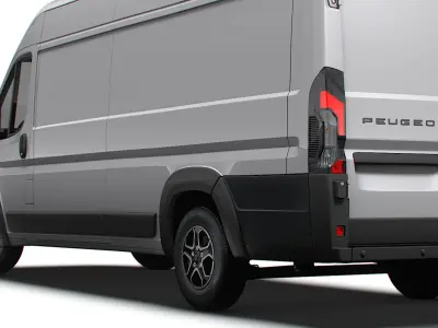 Peugeot e Boxer Van L4H2 2024 3D model