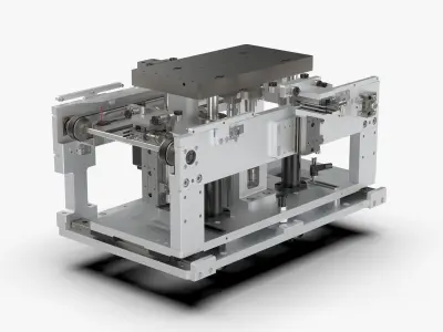 Intermediate Lifting Conveyor Free 3D model
