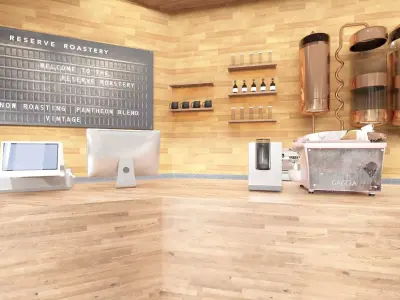 Full Coffeehouse 3D model