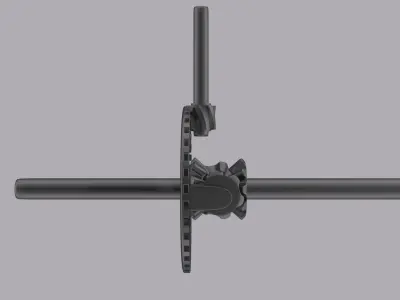 Differential gear 3D model