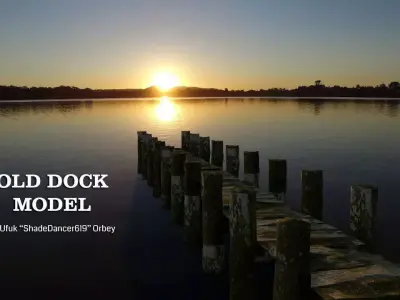 Old Dock 3D model