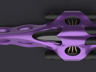 Racing Spaceship Arcturus 3D model