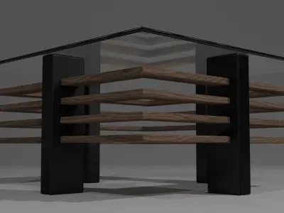 Modern Coffee Table Free 3D model get
