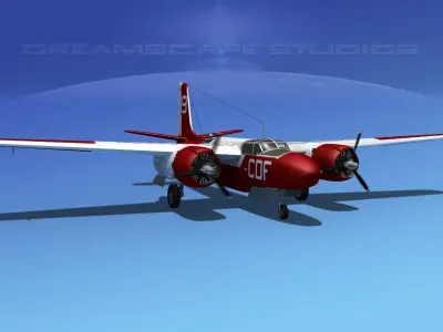Douglas Connair 322 V03 3D model