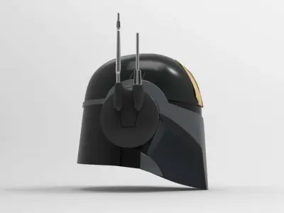 Pre Vizsla Clone Wars helmet STL file for 3d print 3D model