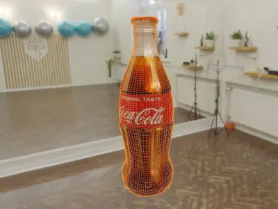 Coca -Cola 3D model Low-poly 3D model