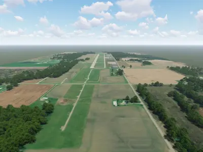 Dekalb County Airport Indiana 3D model