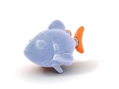 Clownfish Inflatable Toy Model Pack Low-poly 3D model