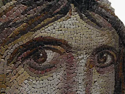 Gypsy Girl Mosaic 3D model