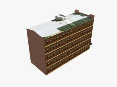 Desmond Chambers Low-poly 3D model