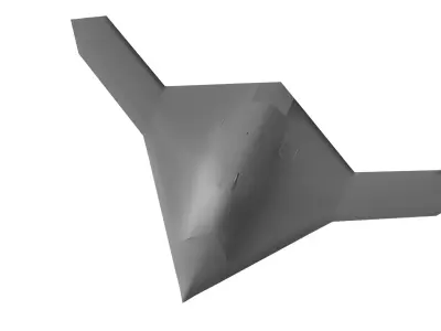 Northrop Grumman X-47B 3D model