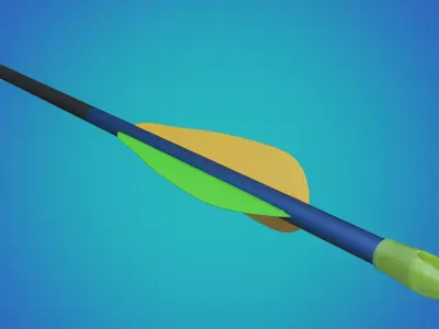 Arrow for sports Free 3D model