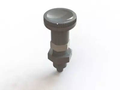 Indexador Elesa GN 617 6 AK Indexing Plungers 3D model