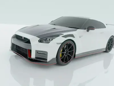 Nissan GTR nismo 2022 Free 3D model