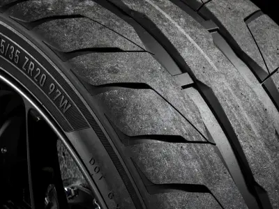 Nitto NT05 255 35 ZR20 97W XL 3D model