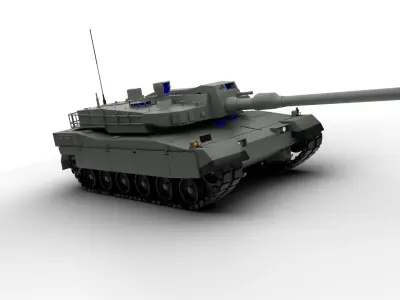 K2 Black Panther 3D model