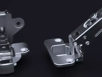 TAKIGEN HINGE B-1401-1 2024 3D model