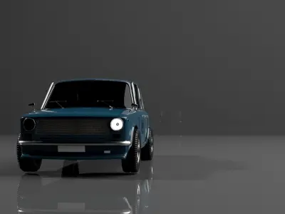Vaz 2101 Free 3D model