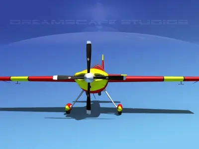 Extra Flugzeugbau EA300S V09 3D model