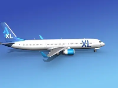 Boeing 737-900ER XL 3D model