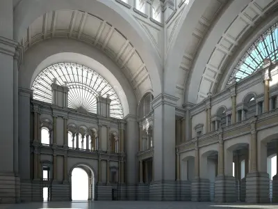 Great Hall 3D model