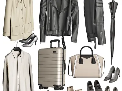 Walk-in Closet 98 part 4 3D model