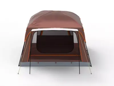Family Camping Tent 3D model