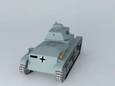 Panzer 35 t 3D model