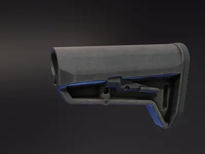 MOE SLK Stock Low-poly 3D model