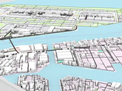 Tokyo International Airport Japan 3D model