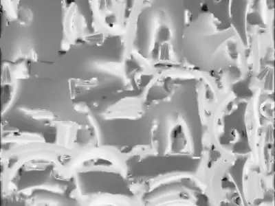 Cartoon Polar Bear 3D Model Cozy Winter Character Low-poly 3D model