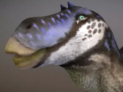Maiasaura  The Good Mother Dinosaur Low-poly 3D model