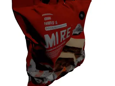 MREE Military Food Ration Pack 3D model