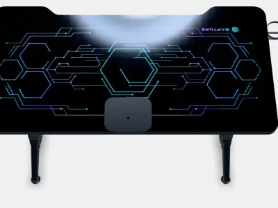 Rapture AURORA 300 fekete Low-poly 3D model