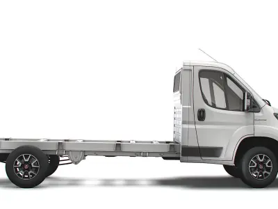 Fiat Ducato Chassis Truck Single Cab 4035 WB 2022 3D model